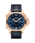 PANERAI LUMINOR CHRONO GOLDTECH BLU NOTTE, 44 MM, ROSE GOLD