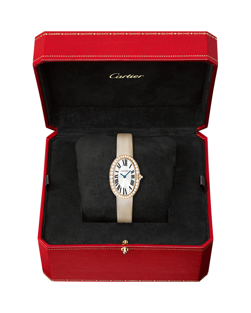 BAIGNOIRE, SMALL, ROSE GOLD, FABRIC, DIAMONDS
