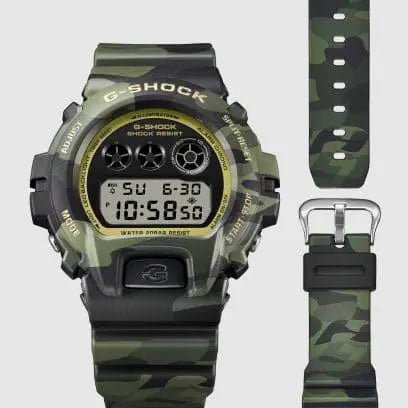 CASIO G-SHOCK Watch Camo DW-6900CMG-3