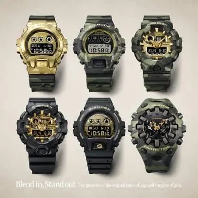 CASIO G-SHOCK Watch Camo GA-700CF-1A