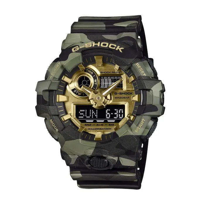 CASIO G-SHOCK Watch Camo GA-700CMG-3A