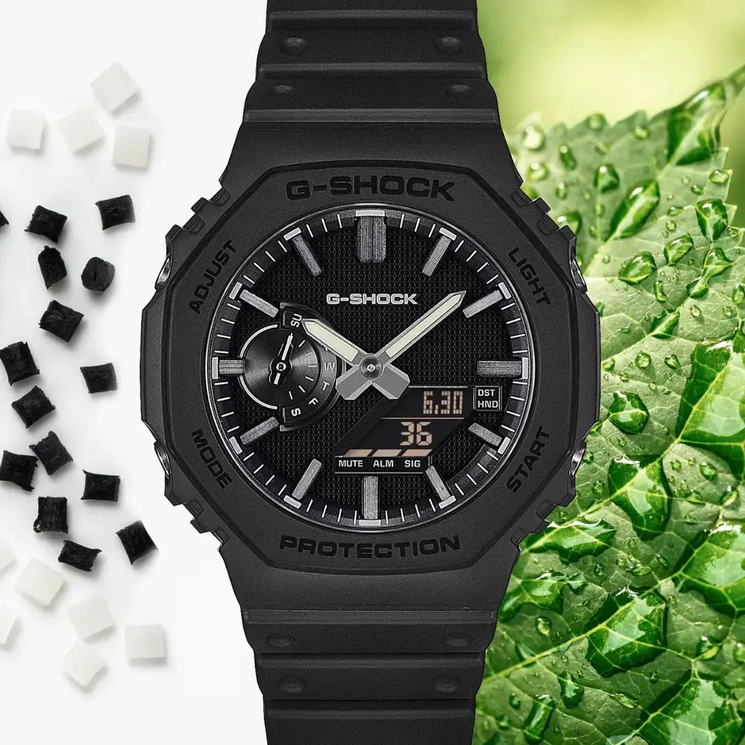 CASIO G-SHOCK WATCH Carbon Core Luxe Black GA-2100LXB-1A9DR