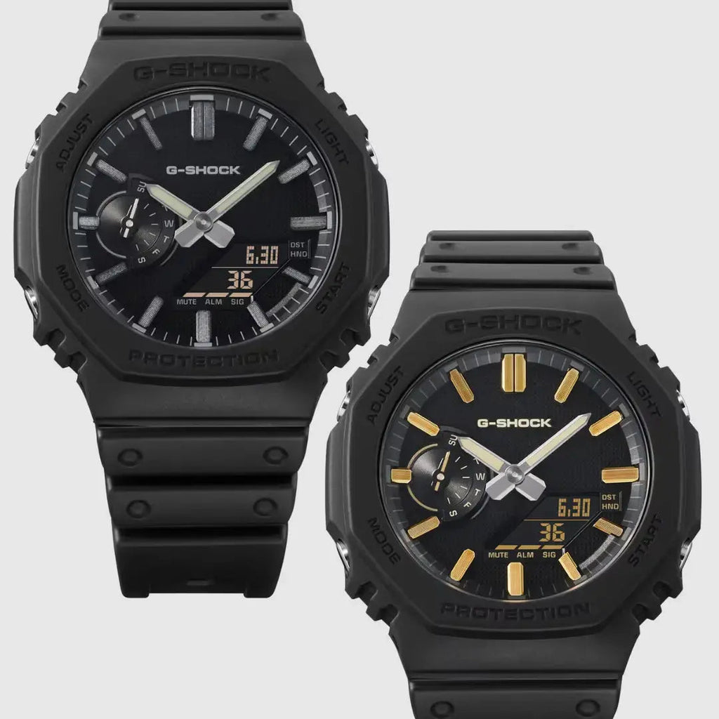 CASIO G-SHOCK WATCH Carbon Core Luxe Black GA-2100LXB-1ADR