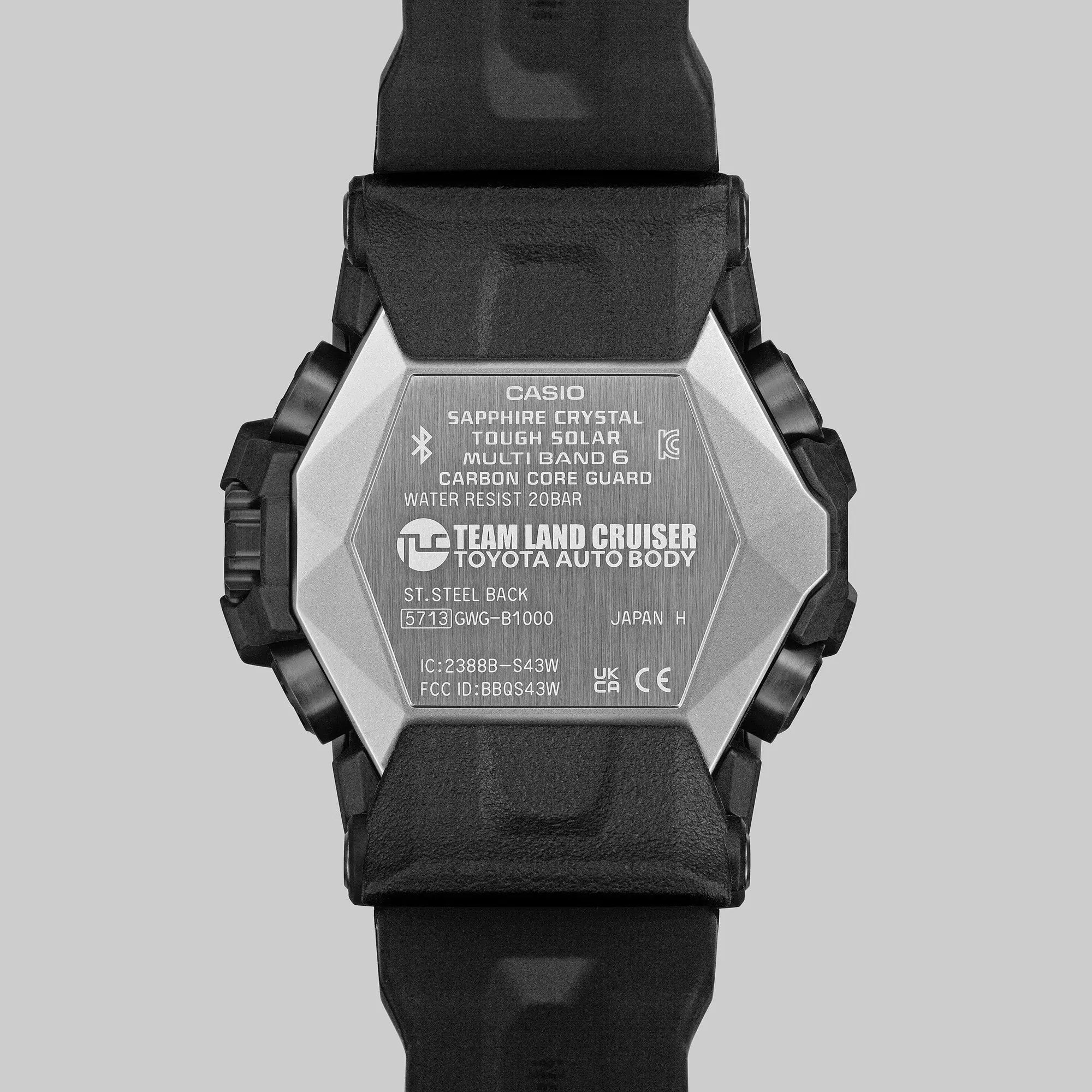 CASIO G-SHOCK WATCH MASTER OF G LAND CRUISER TOYOTA EDITION MUDMASTER GWG-B1000TLC-1A