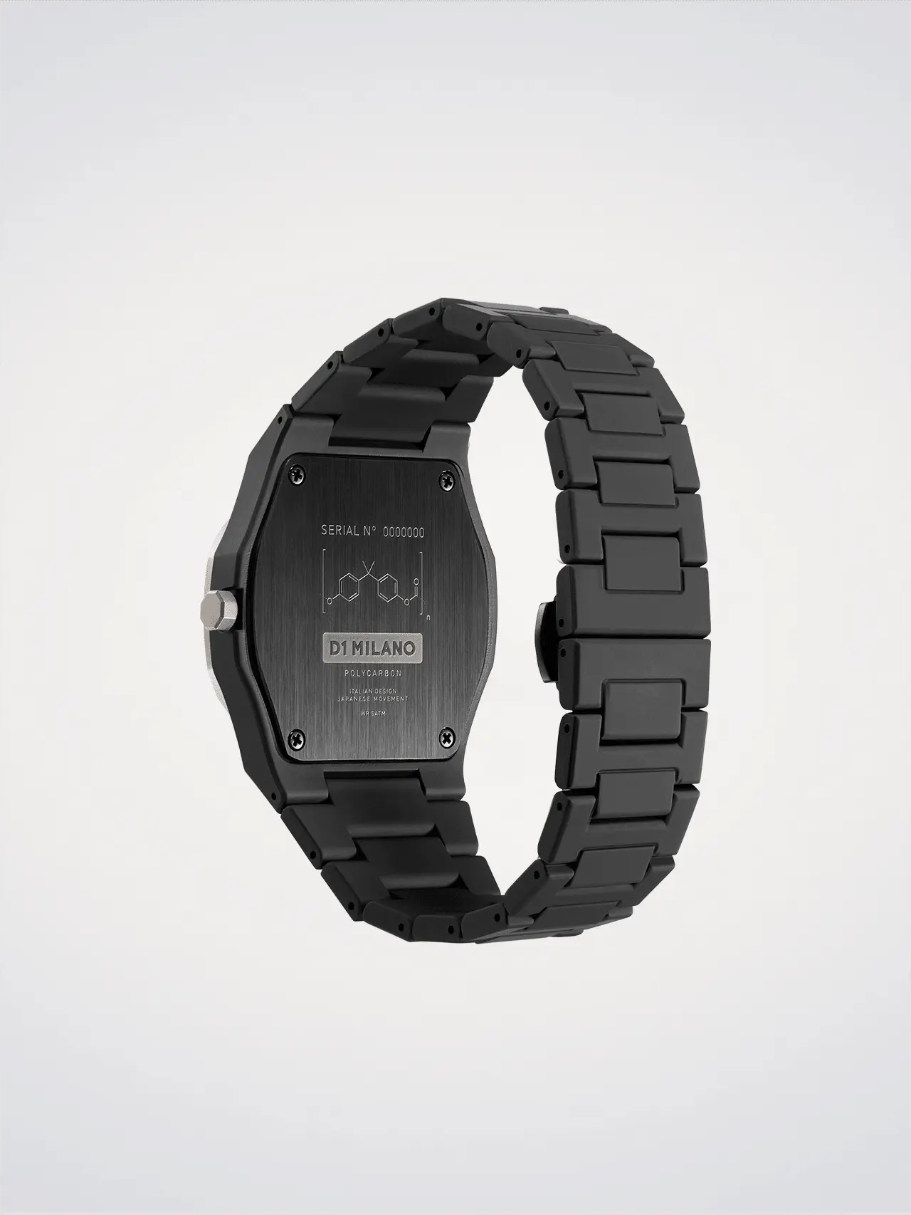 D1Milano Polycarbon Black Mesh 40MM D1-PCBJ35