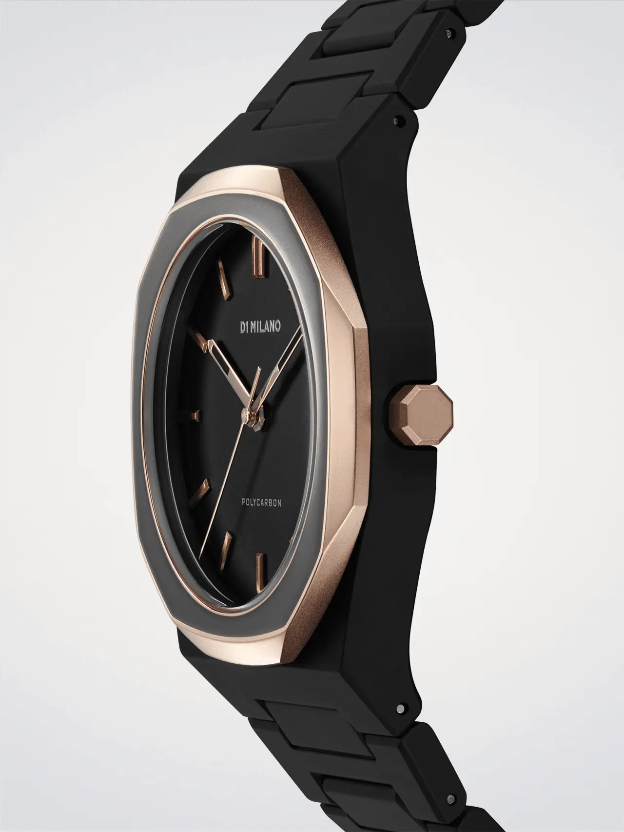 D1Milano Polycarbon Black Mesh 40MM D1-PCBJ35