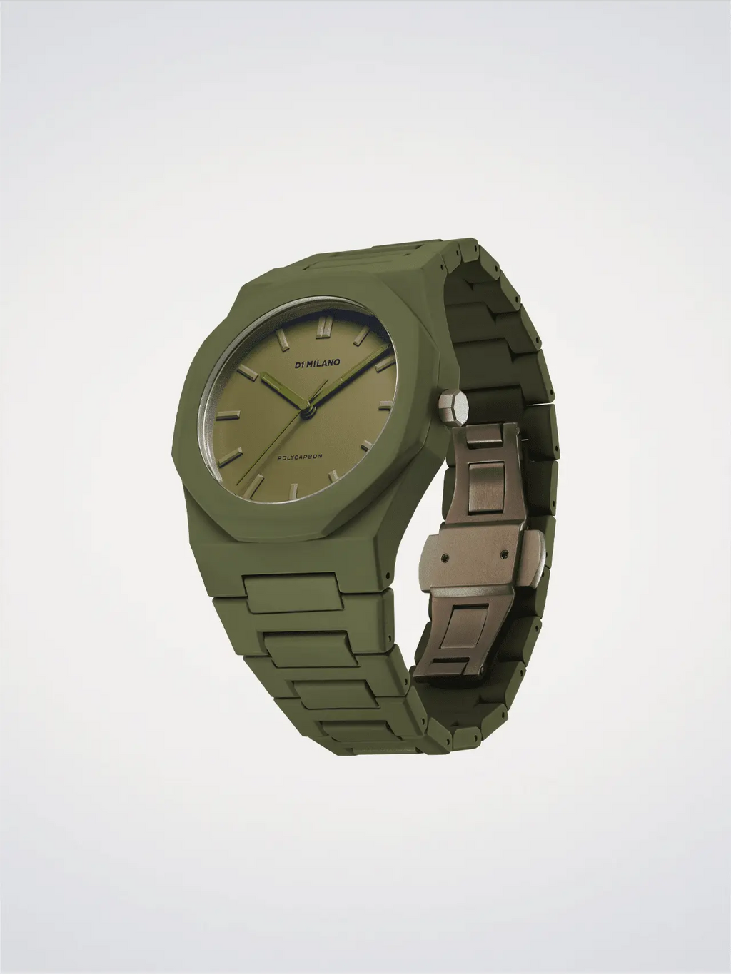 D1Milano Polycarbon Military Green 40MM D1-PCBJ22