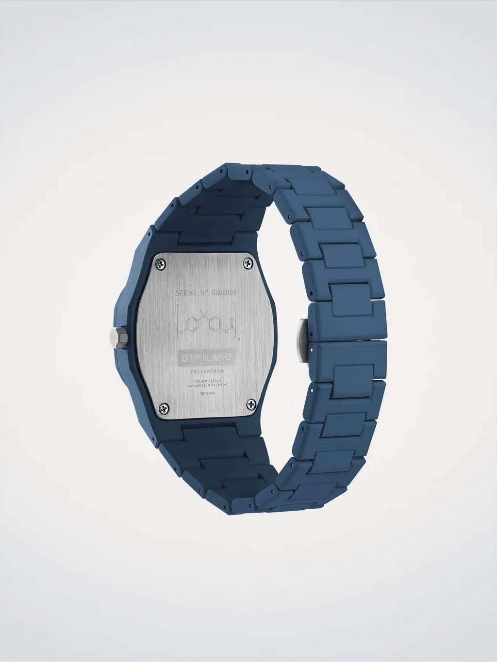 D1Milano Polycarbon Navy Blue 40MM D1-PCBJ21