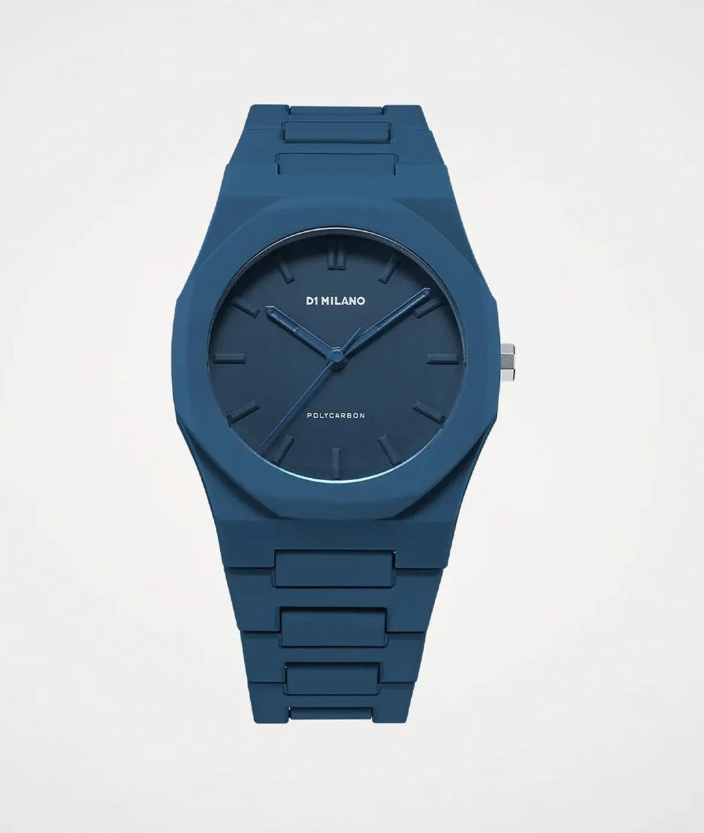 D1Milano Polycarbon Navy Blue 40MM D1-PCBJ21