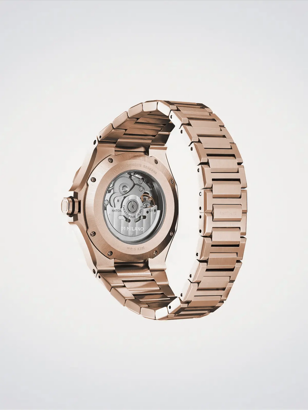D1Milano Skeleton Rose Gold 41MM D1-SKBJ12