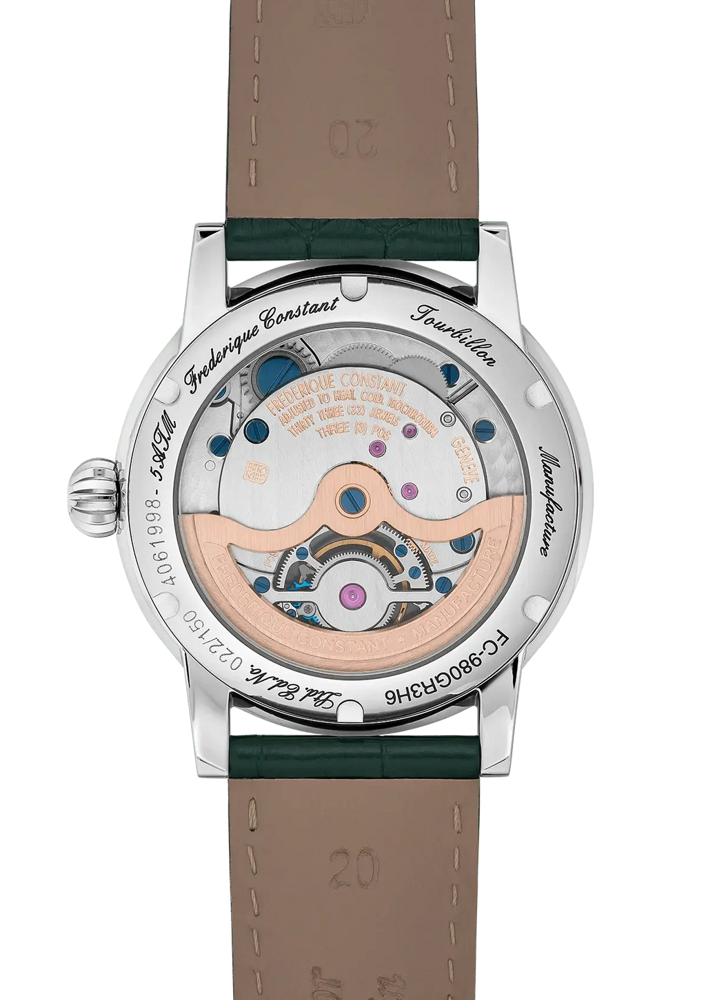 Frederique Constant Manufacture Classic Tourbillon Limited Edition 39mm FC-980GR3H6