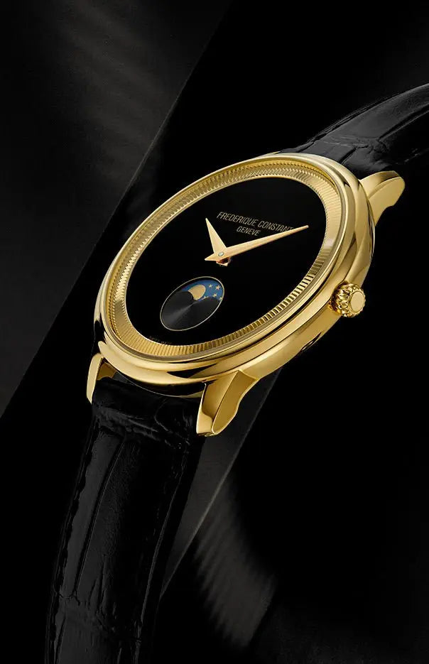 Frederique Constant Moneta Moonphase 37mm FC-206B3S5