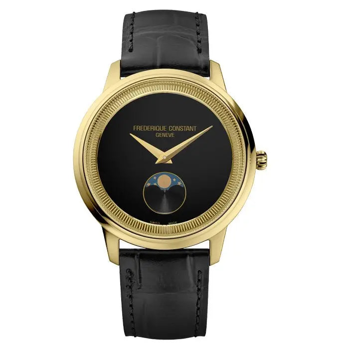 Frederique Constant Moneta Moonphase 37mm FC-206B3S5