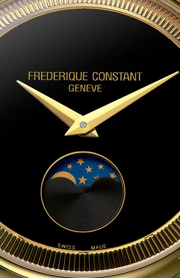 Frederique Constant Moneta Moonphase 37mm FC-206B3S5
