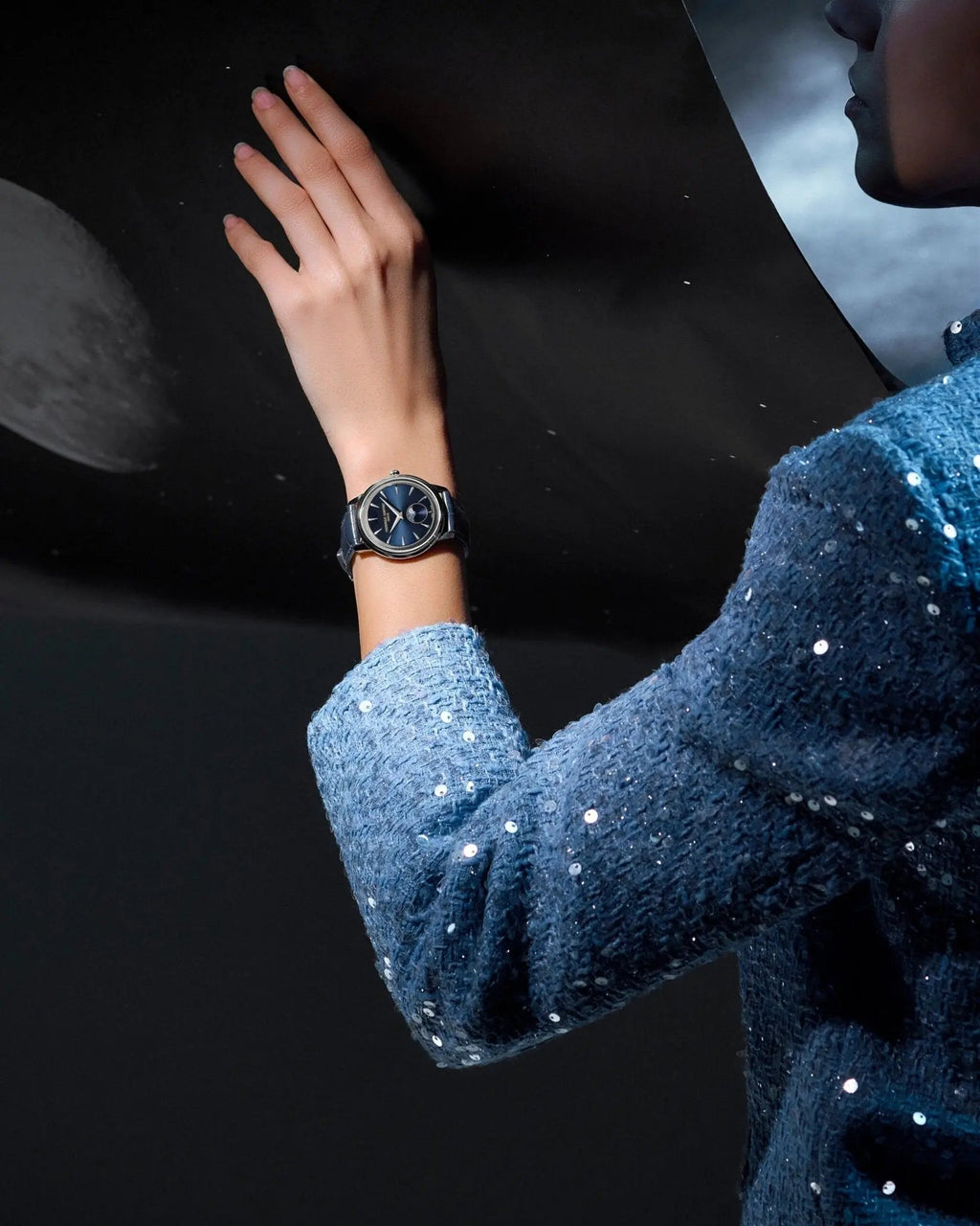 Frederique Constant Moneta Moonphase 37mm FC-206N3S6
