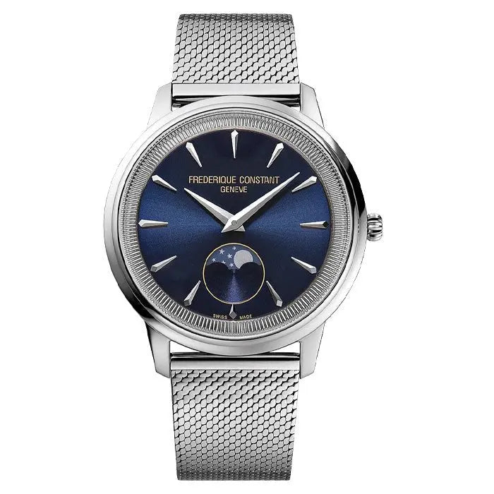 Frederique Constant Moneta Moonphase 37mm FC-206N3S6B