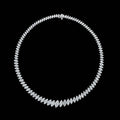 Graduating Marquise Lab Diamond Necklace
