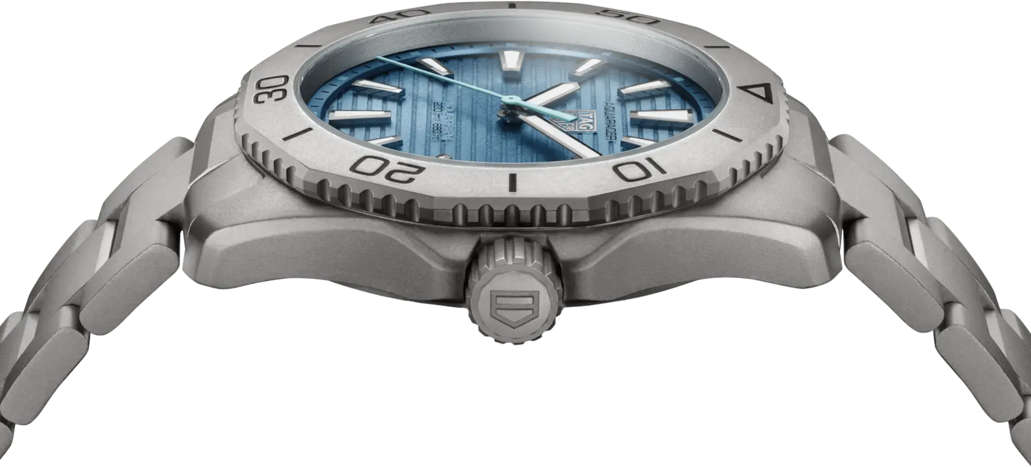 TAG Heuer Aquaracer Solargraph 40mm Titanium Watch WBP1182.BF0000