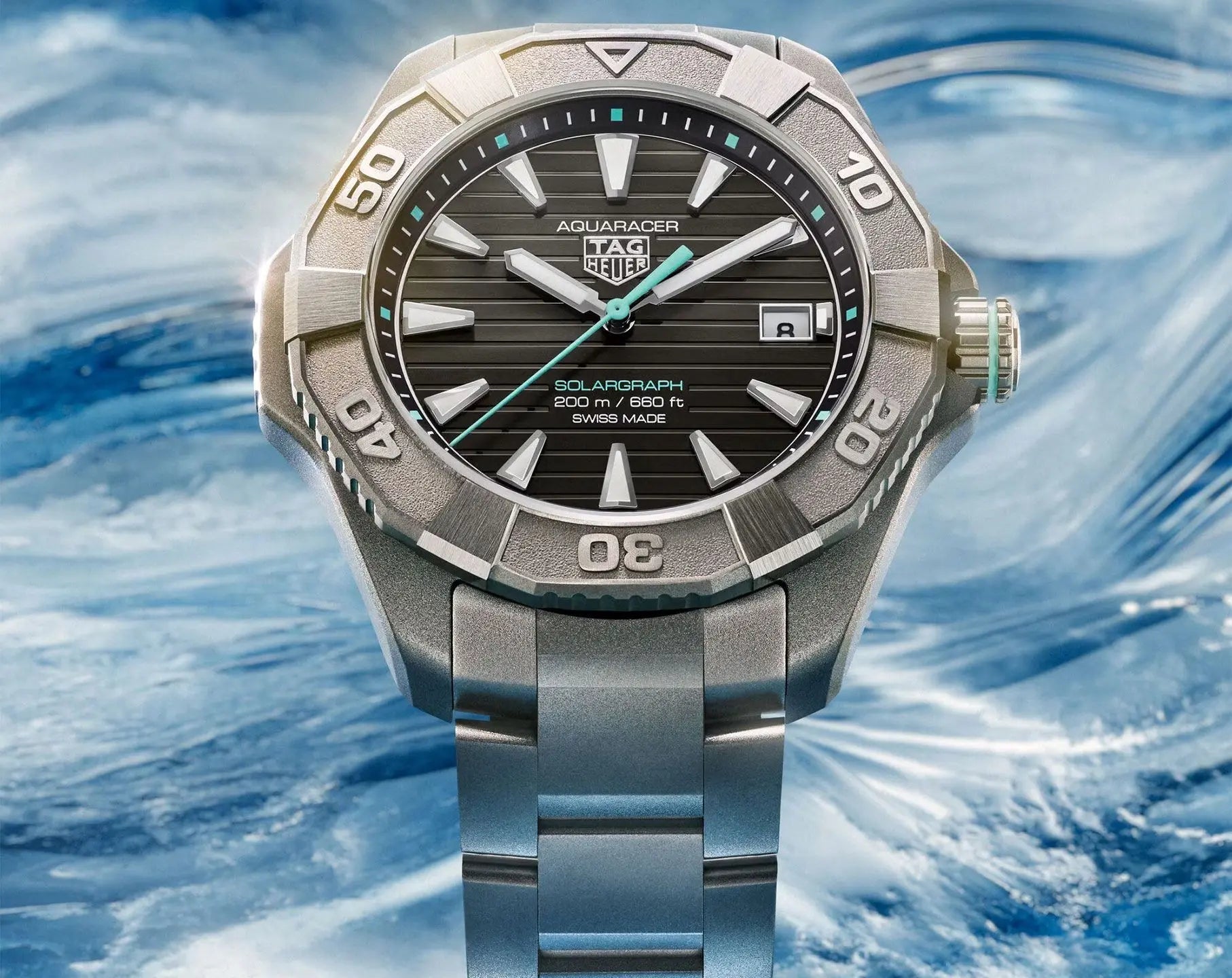 TAG Heuer Aquaracer Solargraph 40mm Watch WBP1184.BF0008