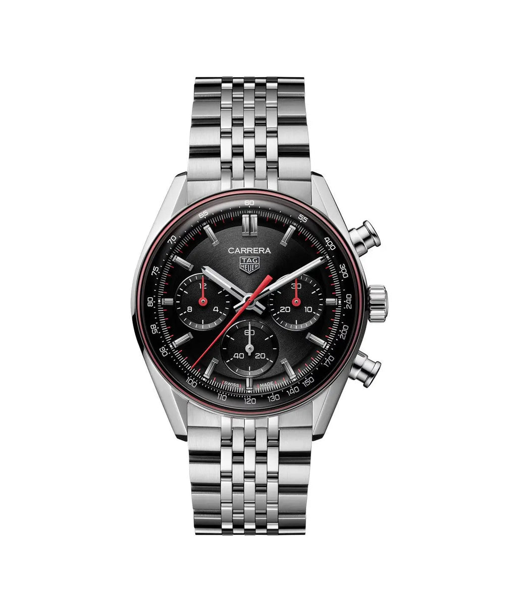 TAG HEUER CARRERA Automatic Chronograph Glassbox 41mm CBS2114.BA0053
