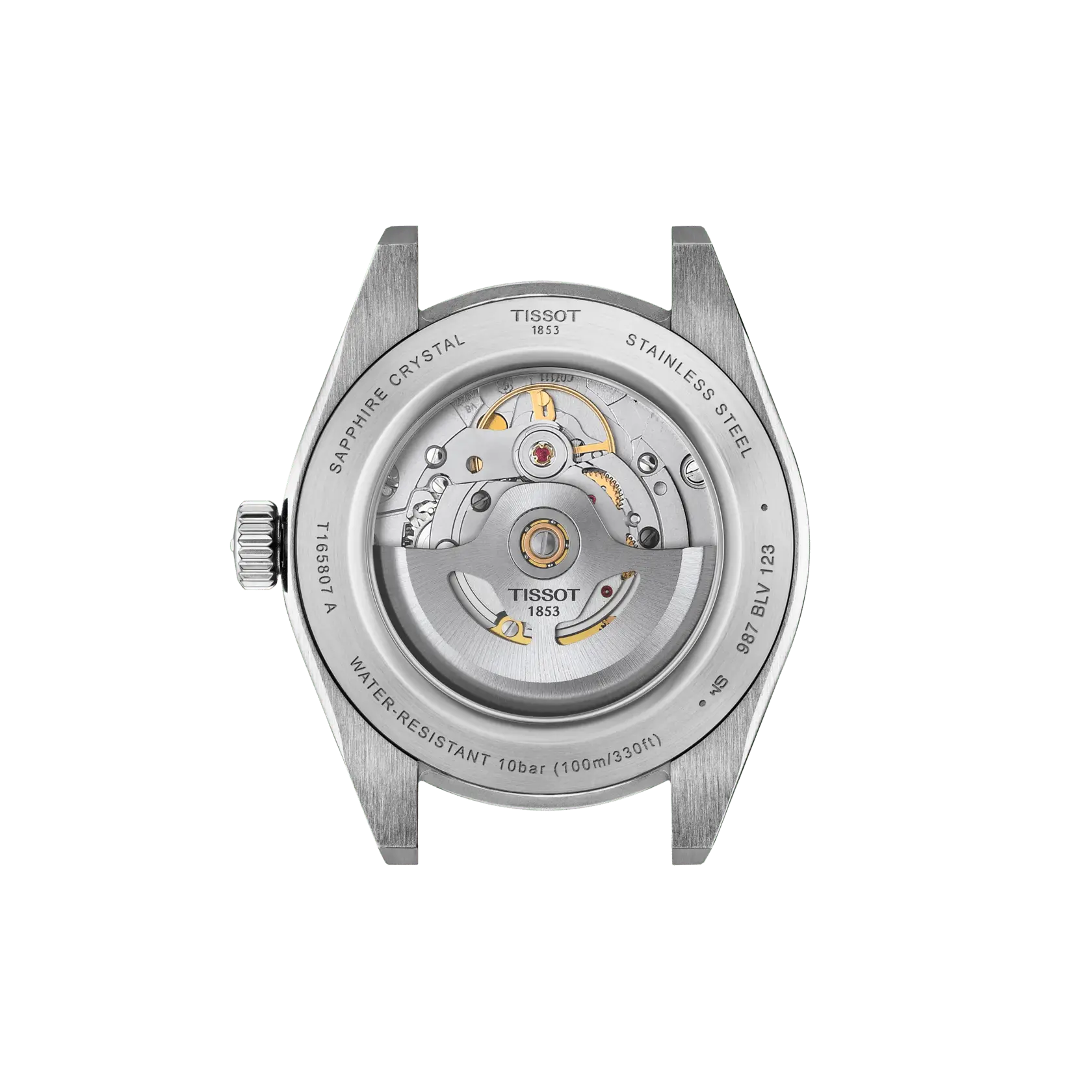 TISSOT WATCH GENTLEMAN POWERMATIC 80 SILICIUM 38MM T1658071109100